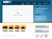 Tablet Screenshot of danet.com.au